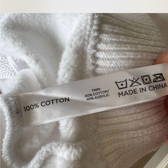 Tuckernuck Ivory Cable Knit Sweater - Picture 4 of 4